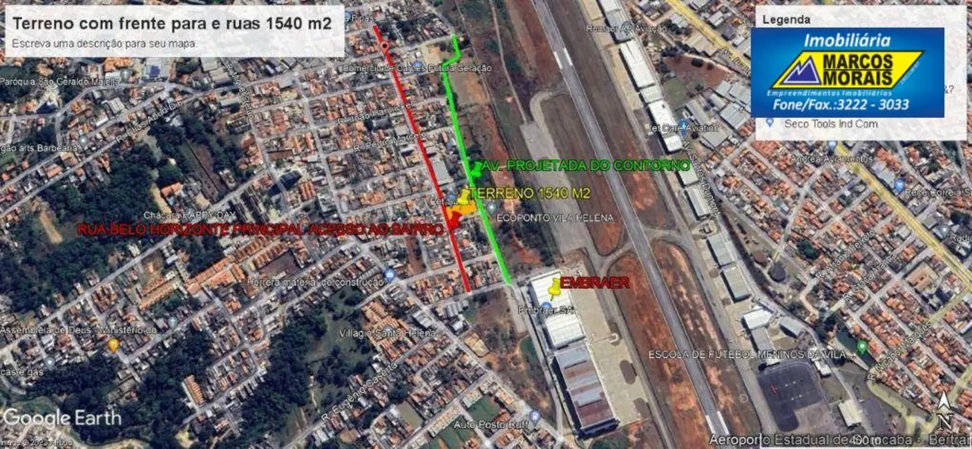 Foto 6 de Terreno / Lote à venda, 1575m2 em Vila Helena, Sorocaba - SP