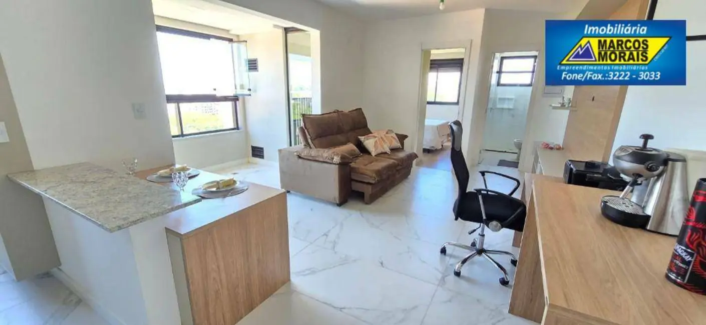 Foto 1 de Apartamento com 1 quarto para alugar, 59m2 em Além Ponte, Sorocaba - SP