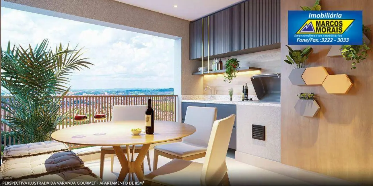Foto 6 de Apartamento com 3 quartos à venda, 115m2 em Parque Morumbi, Votorantim - SP