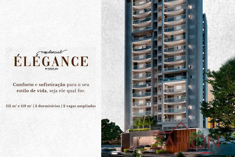 Foto 1 de Apartamento com 3 quartos à venda, 112m2 em Vila Costa, Taubate - SP