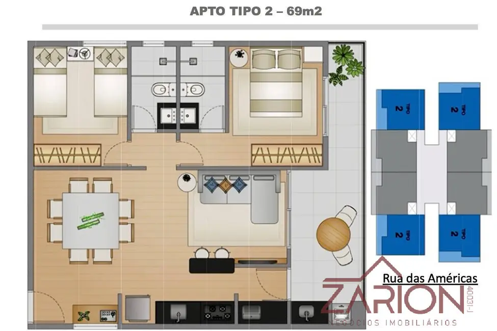 Foto 5 de Apartamento com 2 quartos à venda e para alugar, 6599m2 em Ubatuba - SP