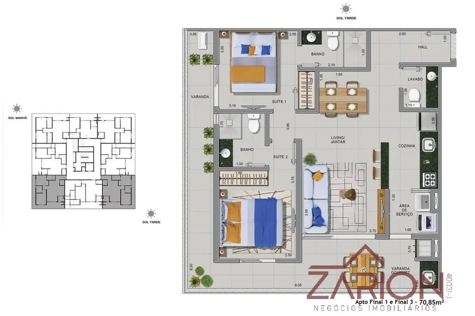 Foto 8 de Apartamento com 3 quartos à venda e para alugar, 4470m2 em Ubatuba - SP