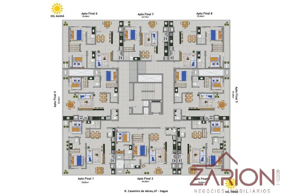Foto 2 de Apartamento com 3 quartos à venda e para alugar, 4470m2 em Ubatuba - SP