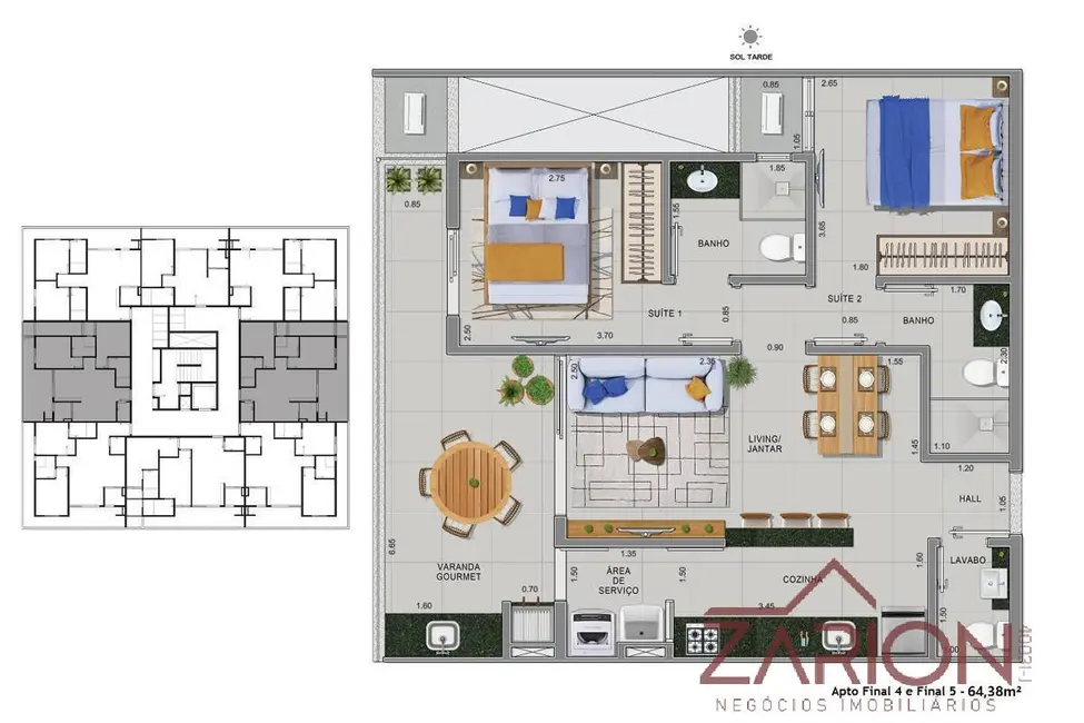 Foto 6 de Apartamento com 3 quartos à venda e para alugar, 4470m2 em Ubatuba - SP