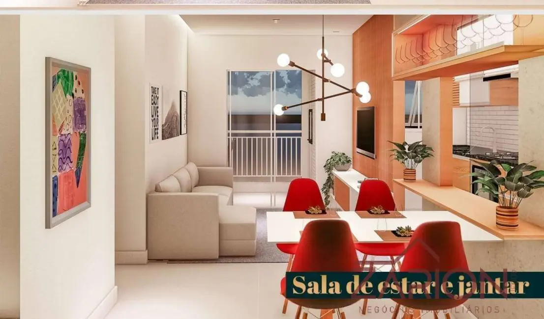 Foto 4 de Apartamento com 2 quartos à venda, 56m2 em Parque Santo Antônio, Taubate - SP