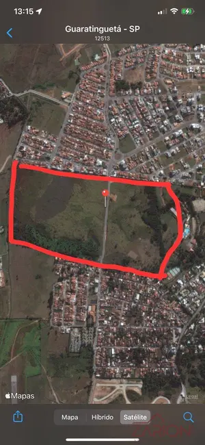 Foto 3 de Terreno / Lote à venda, 363000m2 em Centro, Guaratingueta - SP