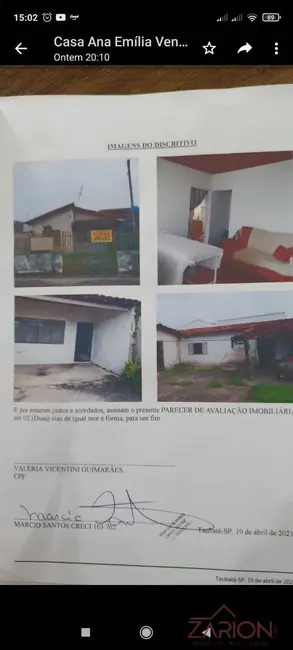 Foto 3 de Casa com 3 quartos à venda, 250m2 em Jardim Ana Emilia, Taubate - SP
