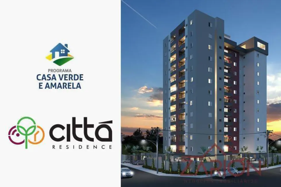 Foto 1 de Apartamento com 2 quartos à venda, 58m2 em Taubate - SP