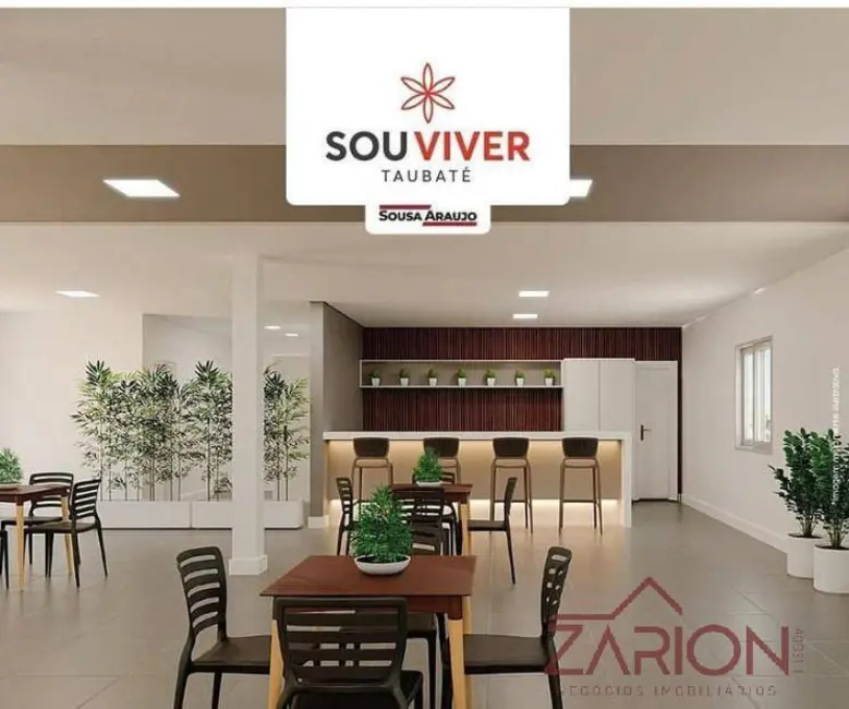 Foto 2 de Apartamento com 2 quartos à venda e para alugar, 49m2 em Jardim Gurilândia, Taubate - SP