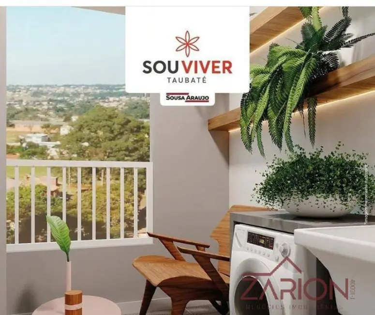 Foto 5 de Apartamento com 2 quartos à venda e para alugar, 49m2 em Jardim Gurilândia, Taubate - SP