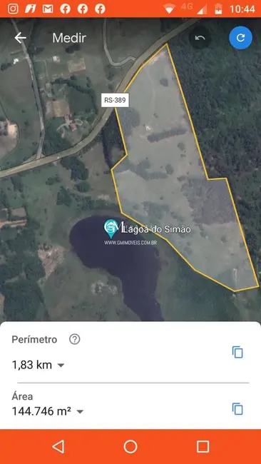 Fazenda / Haras à venda, 15m2 em Torres - RS - imagem 7 Foto 7 de Fazenda / Haras à venda, 15m2 em Torres - RS