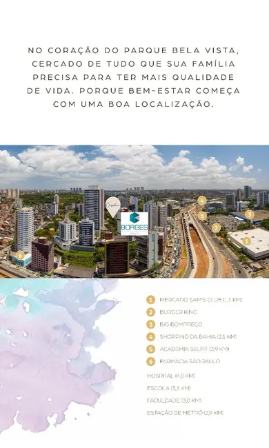 Apartamento com 2 quartos à venda, 59m2 em Salvador - BA - imagem 5 Foto 5 de Apartamento com 2 quartos à venda, 59m2 em Salvador - BA