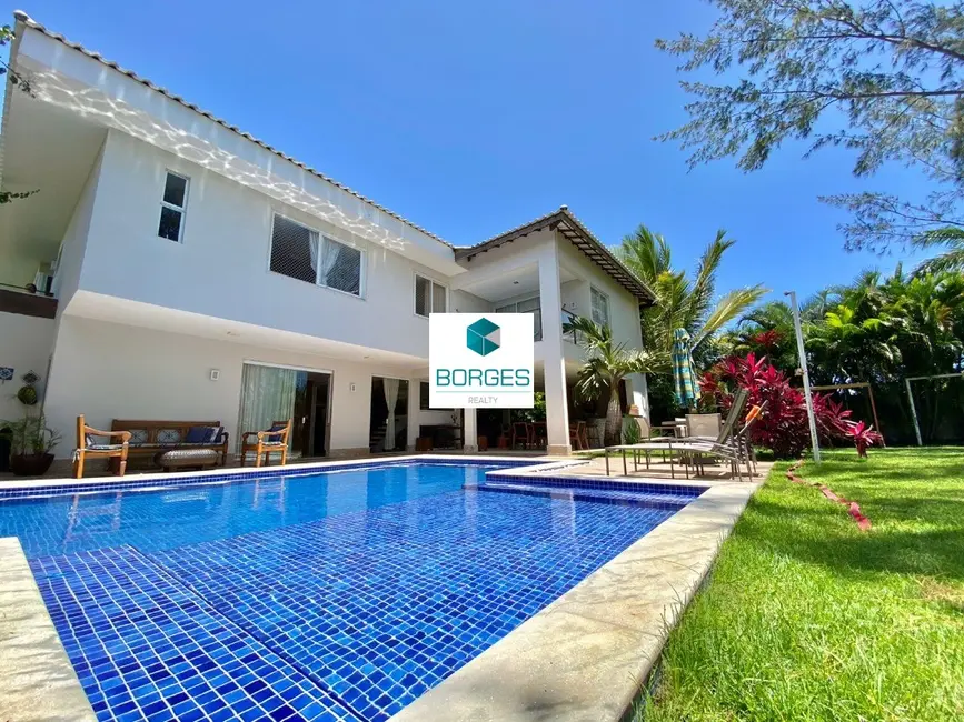 Foto 1 de Casa de Condomínio com 5 quartos à venda e para alugar, 910m2 em Camacari - BA