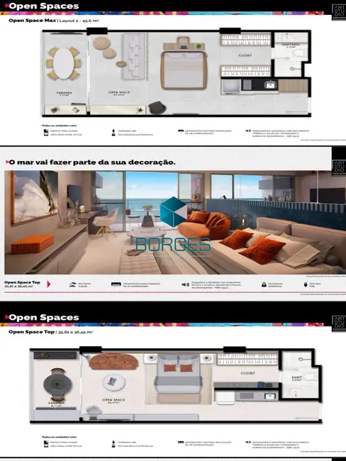 Foto 7 de Apartamento com 1 quarto à venda, 18m2 em Armação, Salvador - BA