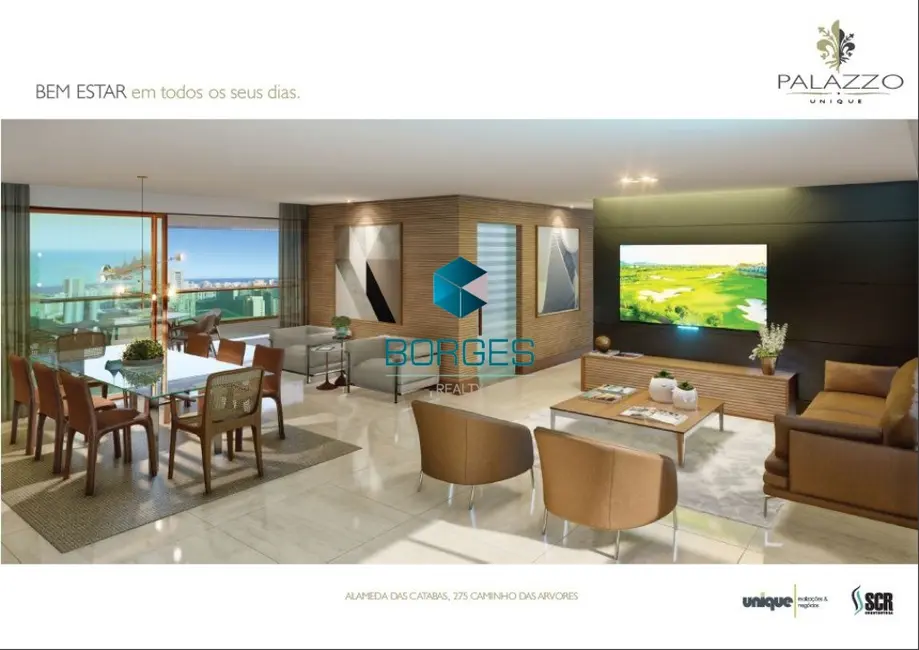 Apartamento com 4 quartos à venda, 250m2 em Caminho das Árvores, Salvador - BA - imagem 3 Foto 3 de Apartamento com 4 quartos à venda, 250m2 em Caminho das Árvores, Salvador - BA
