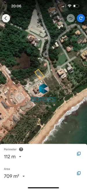 Foto 1 de Terreno / Lote à venda, 700m2 em Mata De Sao Joao - BA