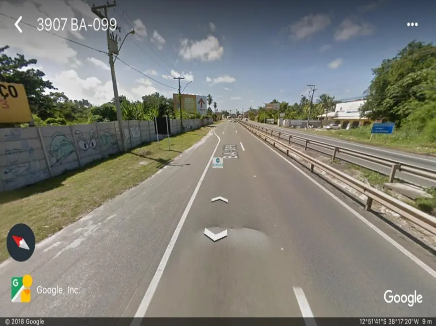 Terreno / Lote à venda, 13000m2 em Camacari - BA - imagem 3 Foto 3 de Terreno / Lote à venda, 13000m2 em Camacari - BA