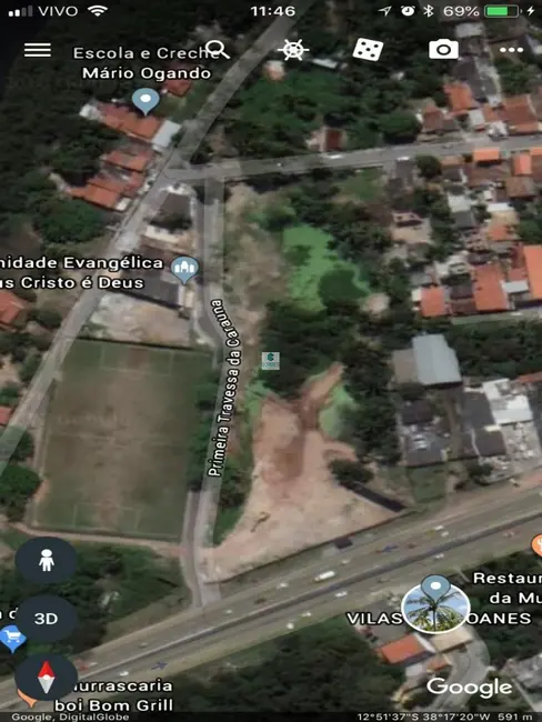 Foto 1 de Terreno / Lote à venda, 13000m2 em Camacari - BA