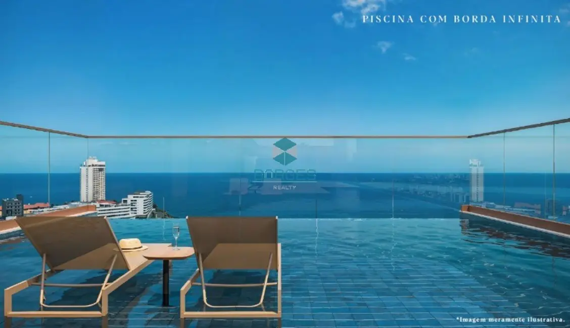 Foto 3 de Apartamento com 4 quartos à venda, 143m2 em Rio Vermelho, Salvador - BA