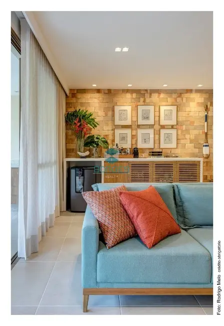 Foto 6 de Apartamento com 3 quartos à venda, 125m2 em Camacari - BA