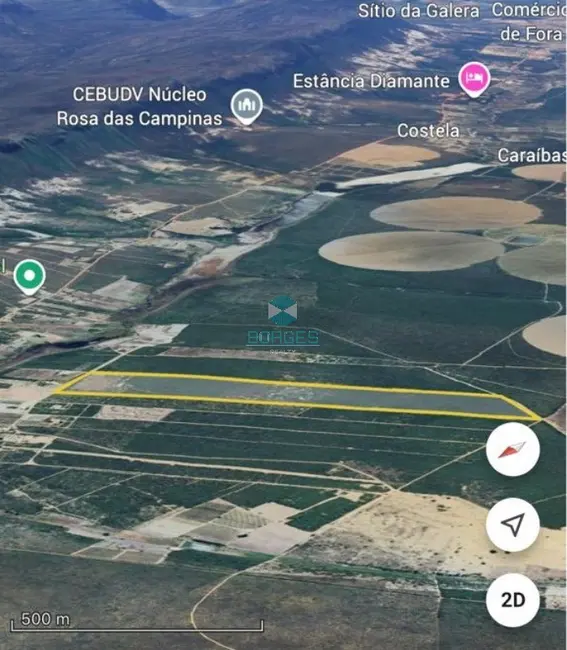 Foto 8 de Terreno / Lote à venda, 40000m2 em Mucuge - BA