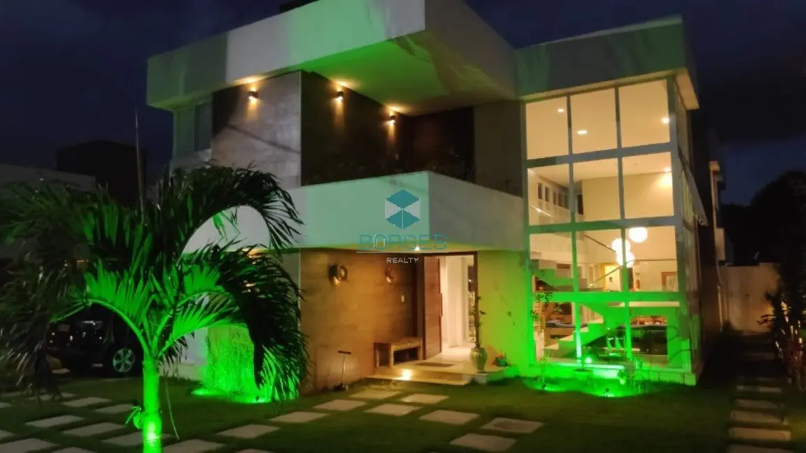 Foto 2 de Casa de Condomínio com 6 quartos à venda, 416m2 em Camacari - BA