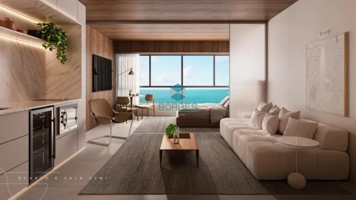 Foto 1 de Apartamento com 1 quarto à venda, 39m2 em Ondina, Salvador - BA