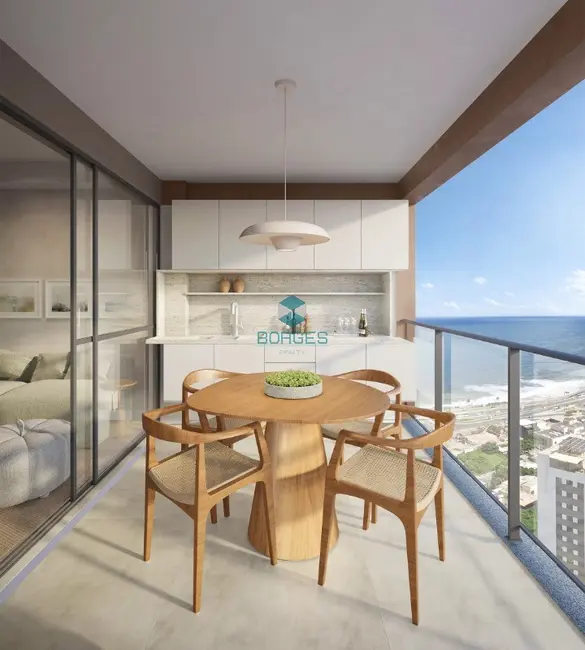 Foto 2 de Apartamento com 3 quartos à venda, 73m2 em Costa Azul, Salvador - BA
