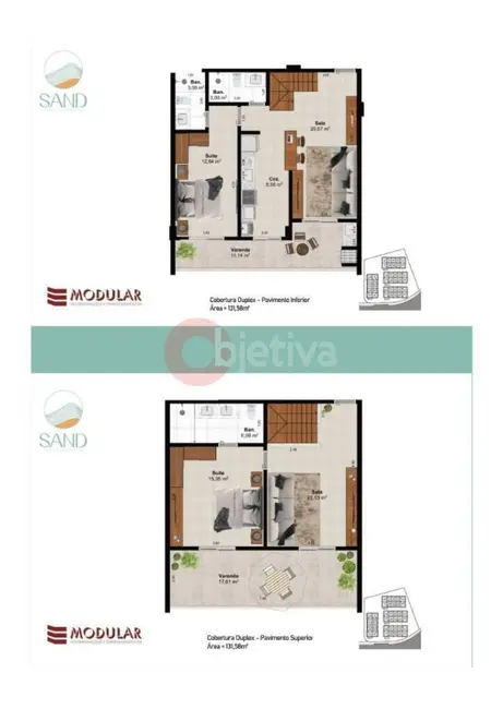 Apartamento com 1 quarto à venda, 65m2 em Arraial Do Cabo - RJ - imagem 6 Foto 6 de Apartamento com 1 quarto à venda, 65m2 em Arraial Do Cabo - RJ
