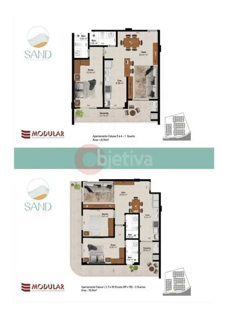 Foto 2 de Apartamento com 1 quarto à venda, 65m2 em Arraial Do Cabo - RJ