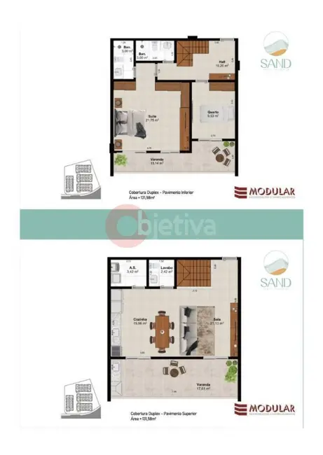 Apartamento com 1 quarto à venda, 65m2 em Arraial Do Cabo - RJ - imagem 5 Foto 5 de Apartamento com 1 quarto à venda, 65m2 em Arraial Do Cabo - RJ