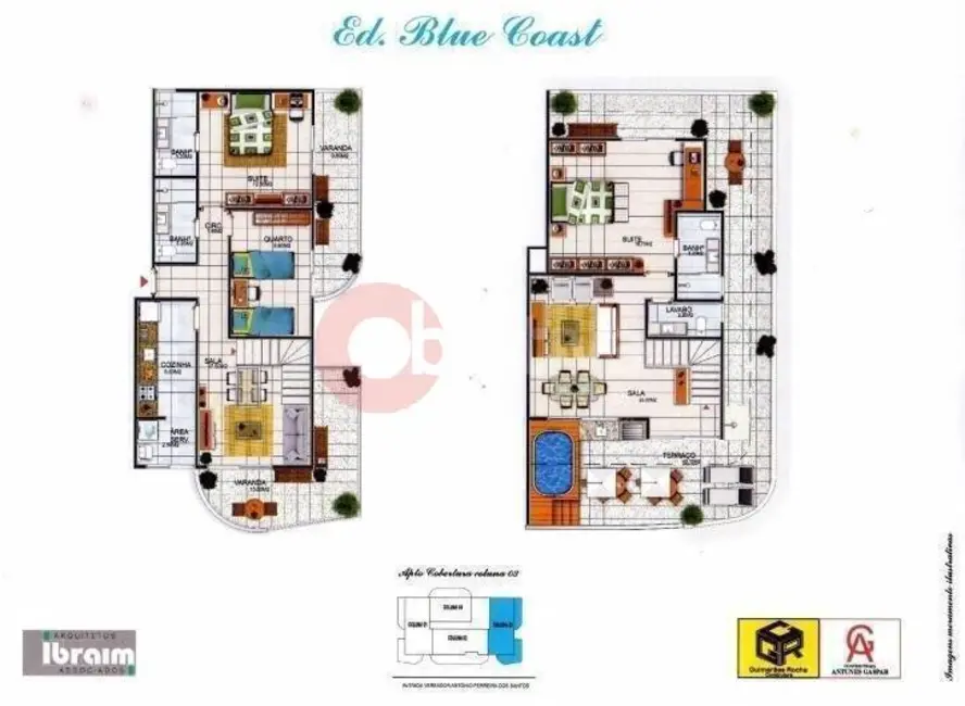 Apartamento com 1 quarto à venda, 56m2 em Braga, Cabo Frio - RJ - imagem 5 Foto 5 de Apartamento com 1 quarto à venda, 56m2 em Braga, Cabo Frio - RJ