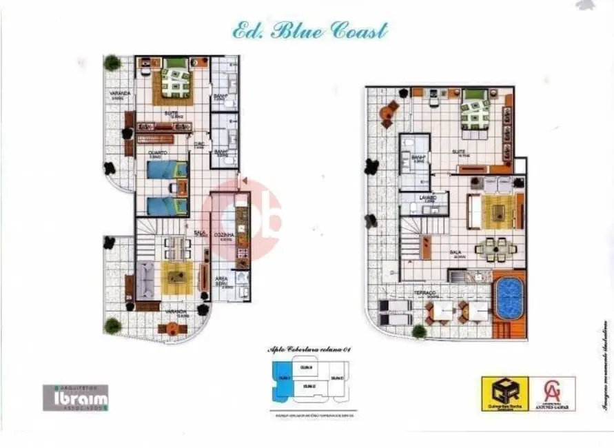 Apartamento com 1 quarto à venda, 56m2 em Braga, Cabo Frio - RJ - imagem 6 Foto 6 de Apartamento com 1 quarto à venda, 56m2 em Braga, Cabo Frio - RJ