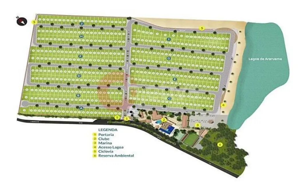 Foto 1 de Lote de Condomínio à venda, 250m2 em Arraial Do Cabo - RJ