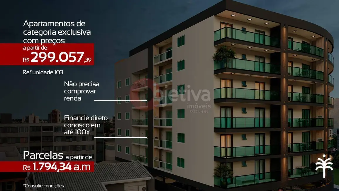 Foto 2 de Apartamento com 2 quartos à venda, 63m2 em Centro, Sao Pedro Da Aldeia - RJ