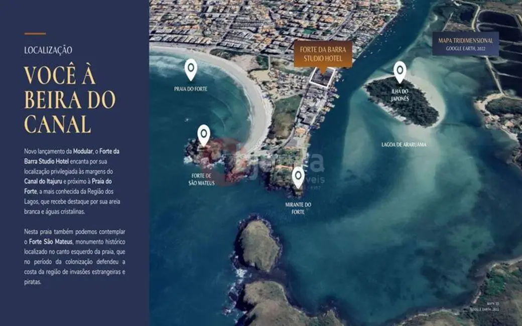 Foto 5 de Apartamento com 1 quarto à venda, 25m2 em Passagem, Cabo Frio - RJ