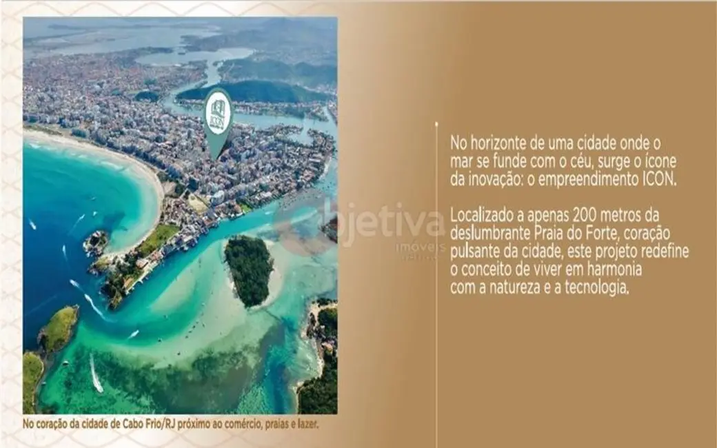 Foto 3 de Apartamento com 1 quarto à venda, 55m2 em Passagem, Cabo Frio - RJ