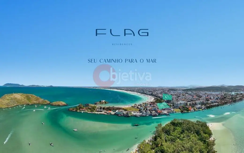 Foto 1 de Loft / Flat com 1 quarto à venda, 42m2 em Passagem, Cabo Frio - RJ