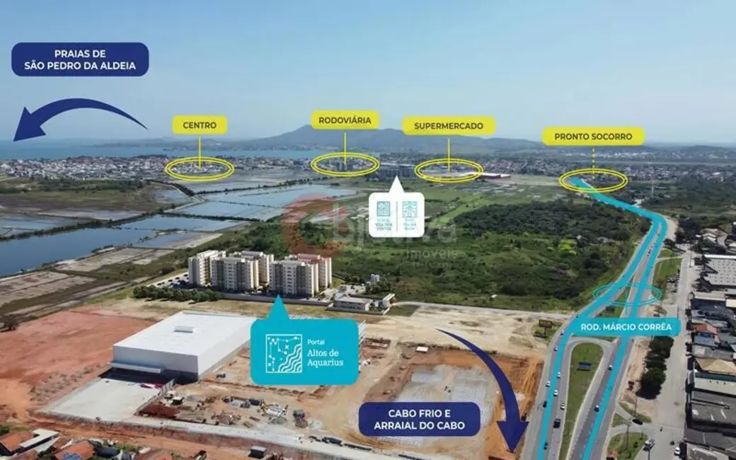 Apartamento com 2 quartos à venda, 53m2 em Sao Pedro Da Aldeia - RJ - imagem 8 Foto 8 de Apartamento com 2 quartos à venda, 53m2 em Sao Pedro Da Aldeia - RJ