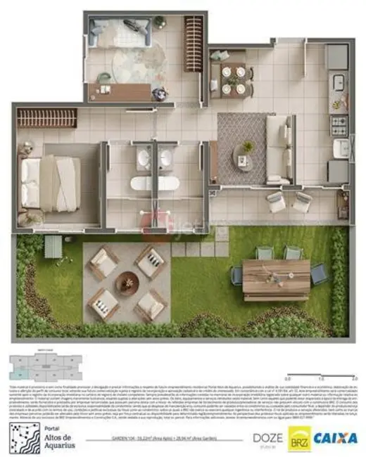 Apartamento com 2 quartos à venda, 53m2 em Sao Pedro Da Aldeia - RJ - imagem 6 Foto 6 de Apartamento com 2 quartos à venda, 53m2 em Sao Pedro Da Aldeia - RJ