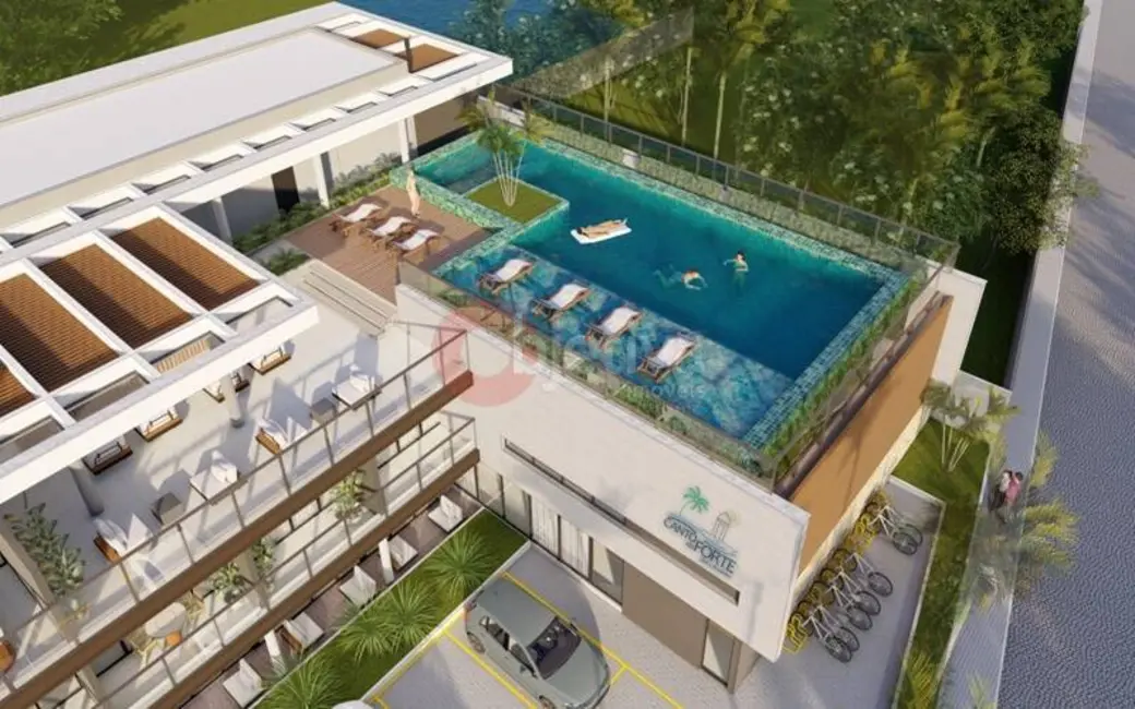 Foto 3 de Loft / Flat com 2 quartos à venda, 27m2 em Passagem, Cabo Frio - RJ