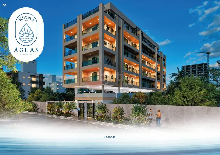 Foto 3 de Apartamento com 1 quarto à venda, 38m2 em Algodoal, Cabo Frio - RJ