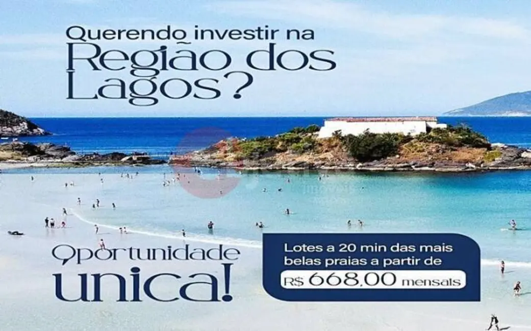 Foto 1 de Terreno / Lote à venda, 450m2 em Bela Vista, Sao Pedro Da Aldeia - RJ