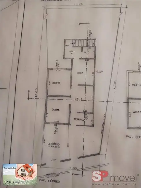 Foto 8 de Casa com 2 quartos à venda, 410m2 em Baeta Neves, Sao Bernardo Do Campo - SP