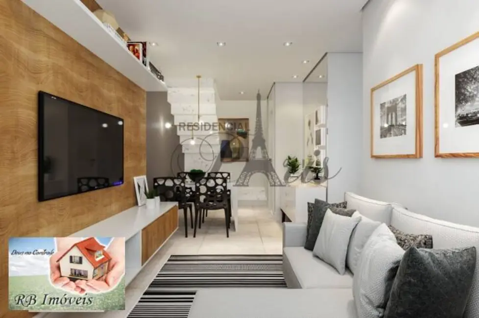 Foto 1 de Sobrado com 2 quartos à venda, 88m2 em Vila Valparaíso, Santo Andre - SP
