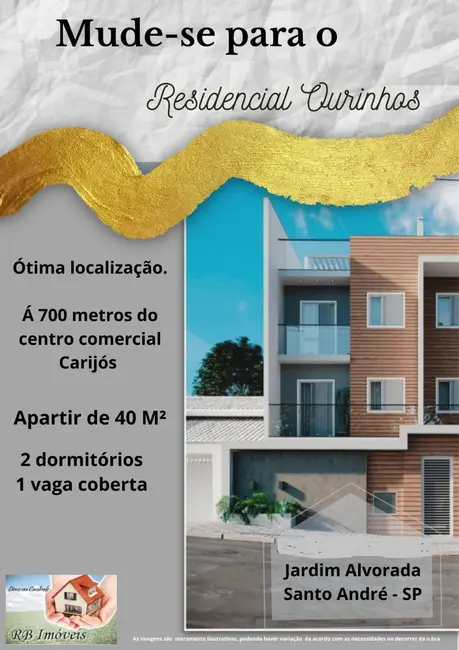 Apartamento com 2 quartos à venda, 44m2 em Jardim Alvorada, Santo Andre - SP - imagem 6 Foto 6 de Apartamento com 2 quartos à venda, 44m2 em Jardim Alvorada, Santo Andre - SP