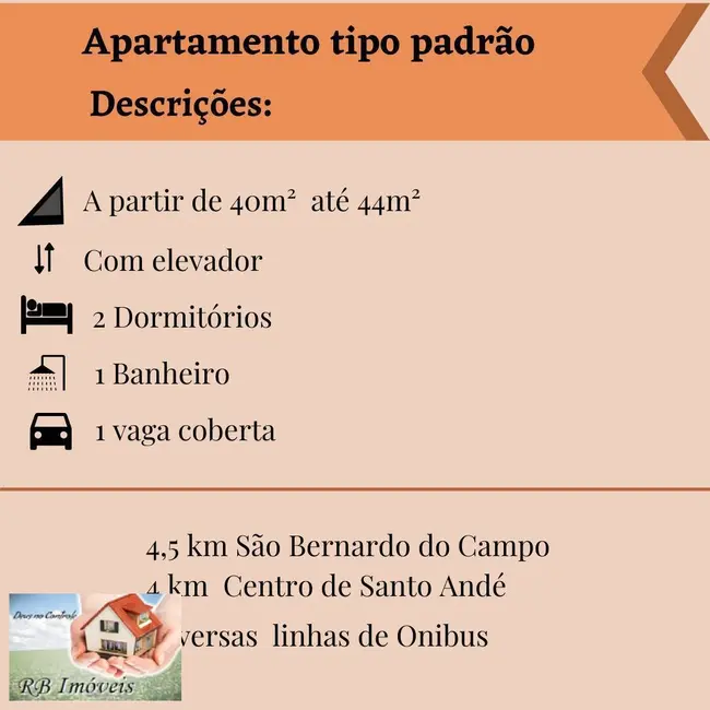 Cobertura com 2 quartos à venda, 88m2 em Jardim Alvorada, Santo Andre - SP - imagem 2 Foto 2 de Cobertura com 2 quartos à venda, 88m2 em Jardim Alvorada, Santo Andre - SP