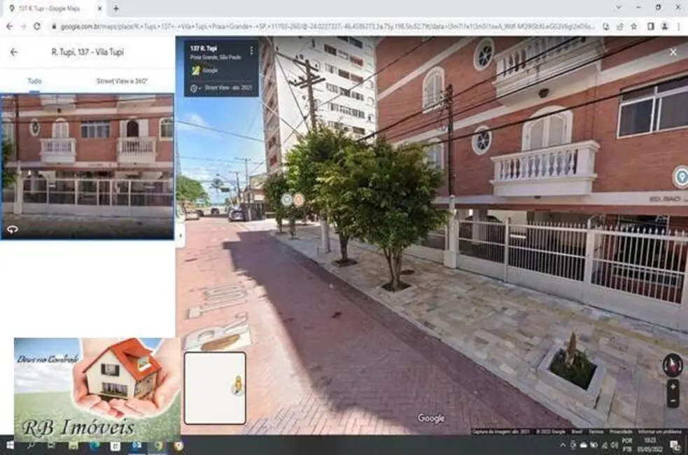 Foto 1 de Apartamento com 1 quarto à venda, 49m2 em Tupi, Praia Grande - SP