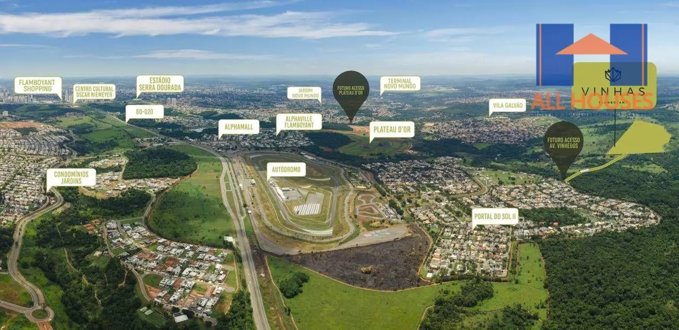 Foto 9 de Terreno / Lote à venda, 250m2 em Residencial Marília, Senador Canedo - GO