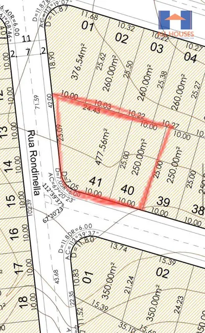 Foto 5 de Terreno / Lote à venda, 250m2 em Residencial Marília, Senador Canedo - GO